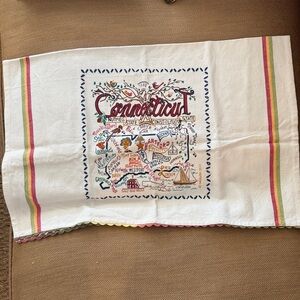 Connecticut Themed Kitchen Towel